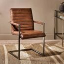 Amma Leather Desk Chair