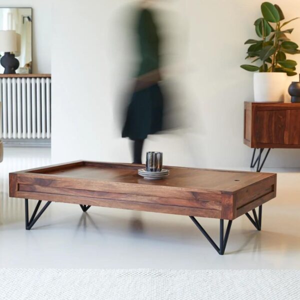 Sara Solid Sheesham Coffee Table