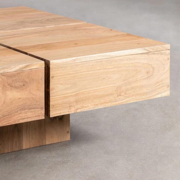 Empire Acacia Wood Coffee Table