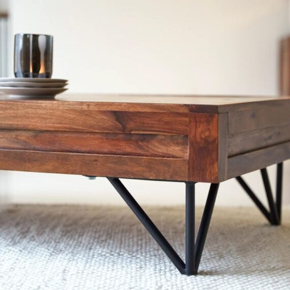 Sara Solid Sheesham Coffee Table