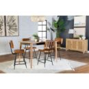 Cesar 5-piece Wood Counter Height Dining Set