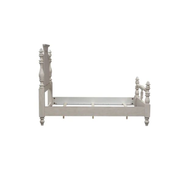 Libra Furniture High Country - Queen Poster Bed - White