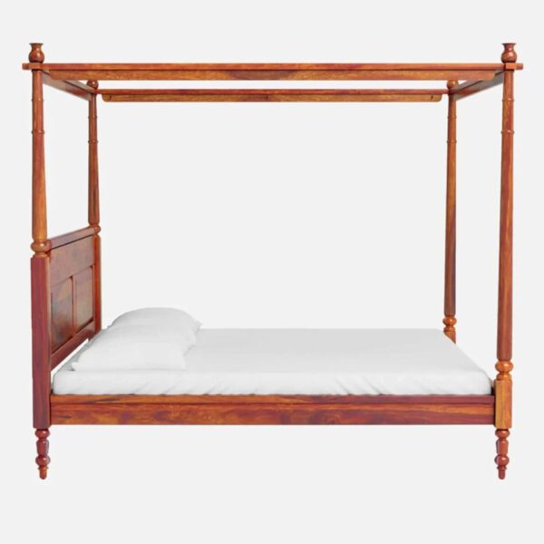 Nillu Sheesham Wood Poster Bed