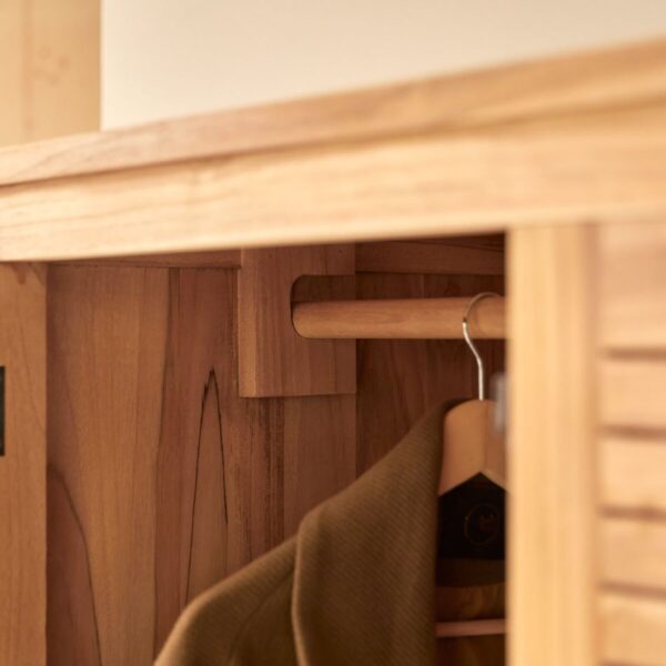 Sudoko Solid teak Wardrobe