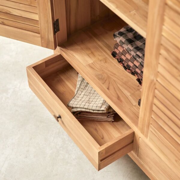 Sudoko Solid teak Wardrobe