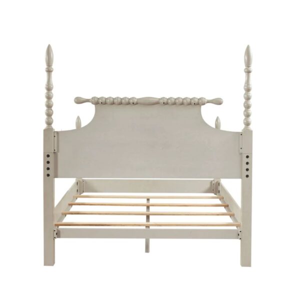 Basket Traditional King Bed In Natural Finish