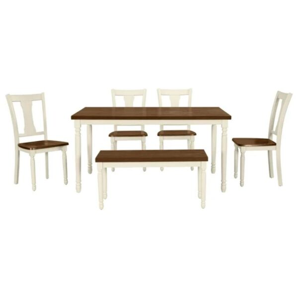 Hidege Farmhouse Dining Table Set
