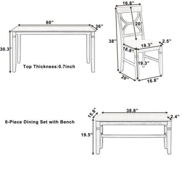 Thomson Compact Kitchen Table Set