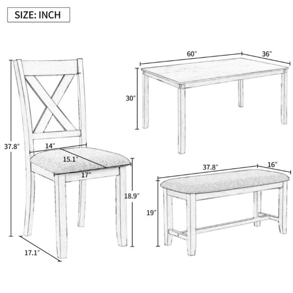 Safebond Modern Home Dining Set