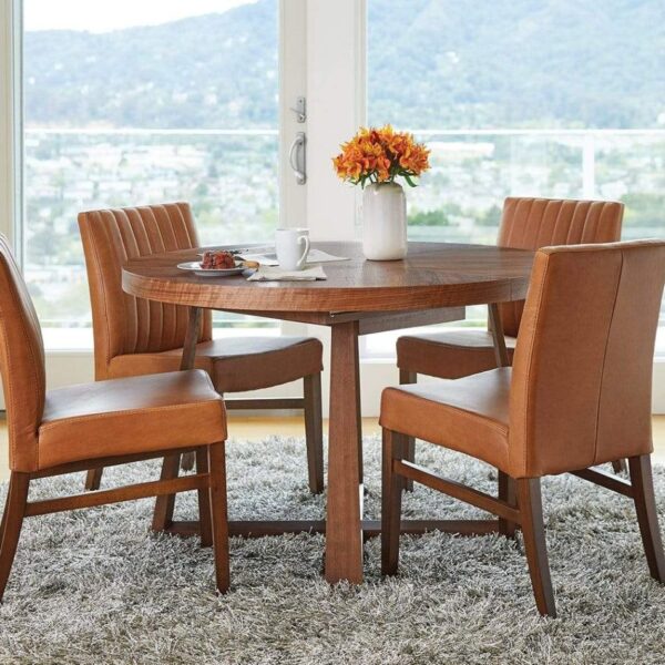 AMELIA ROUND EXTENSION DINING TABLE