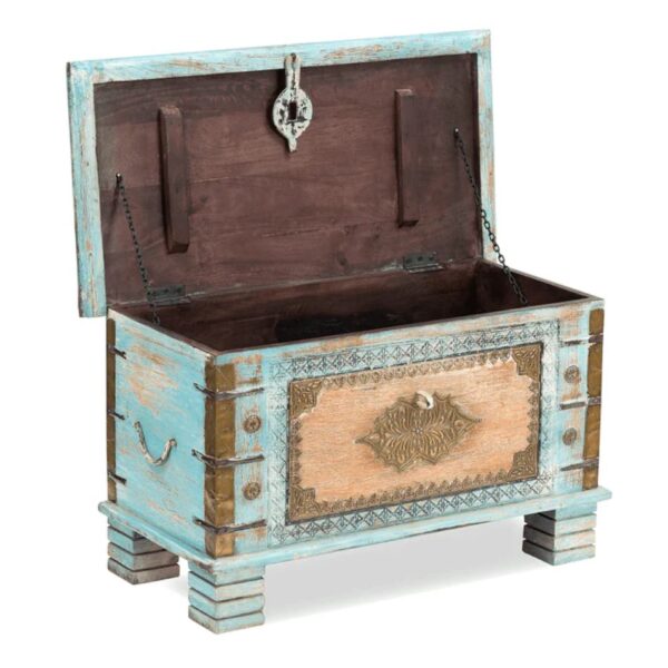 Alubum Distressed Blue Trunk