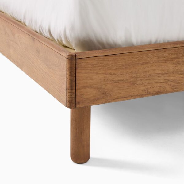 Param Wood & Upholstered Bed